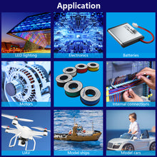 Load image into Gallery viewer, Fermerry 14 Gauge Electrical Wire Silicone Cables Hook up Wire Kit 6 Colors 5Ft each 14 AWG Stranded Wire