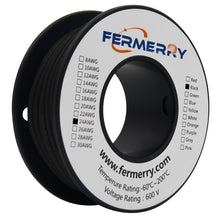 Load image into Gallery viewer, Fermerry 8AWG Silicone Wire Stranded Tinned Copper Wire Hook up 6 Colors 10Ft each 8 Gauge Electrical Wire
